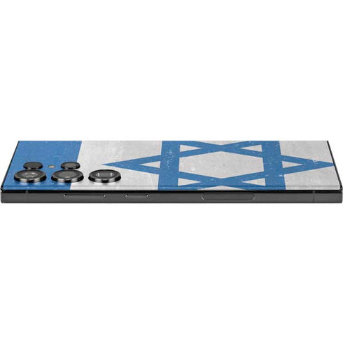 Israel Flag Distressed Galaxy Skins